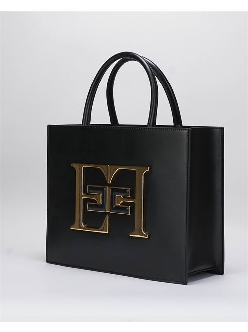 Medium Handbag with Logo Elisabetta Franchi ELISABETTA FRANCHI | Bag | BS05A46E2110